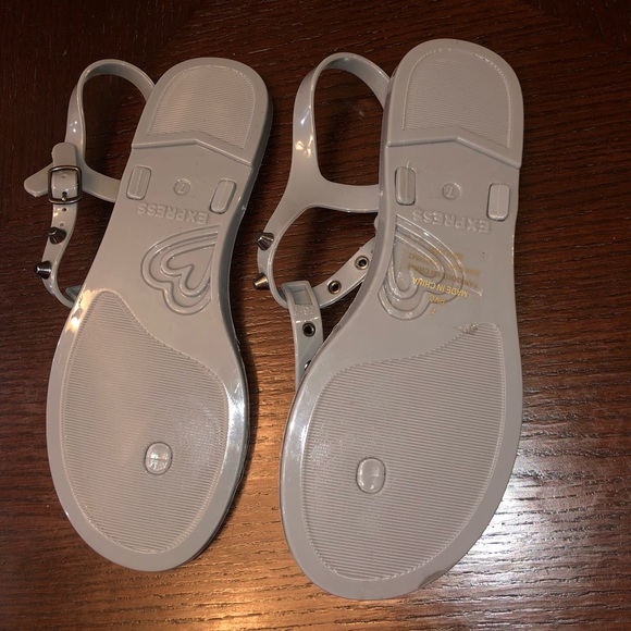 Never worn!  Studded sandals - Picture 2 of 3